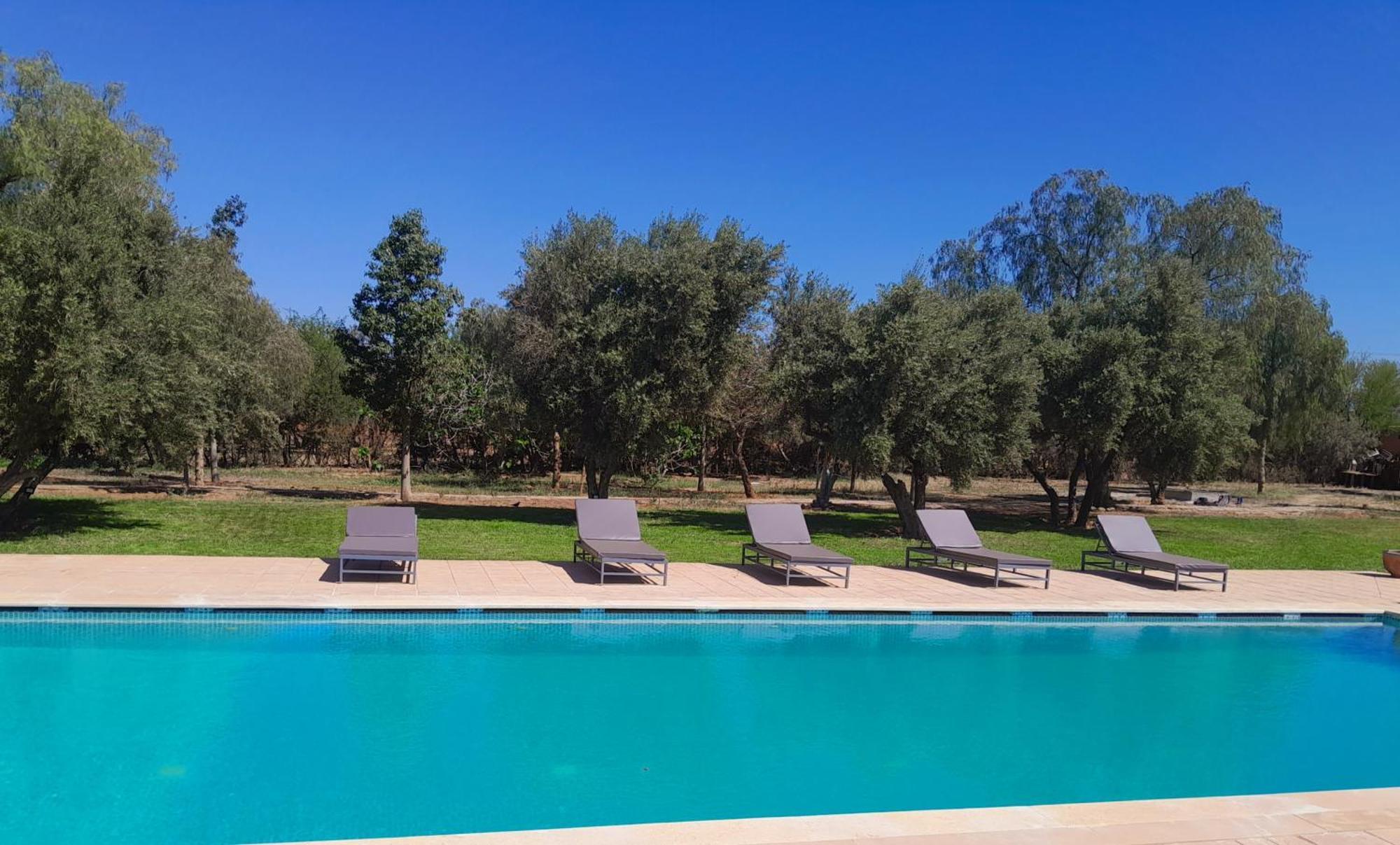Villa Agora, Villa A La Campagne Proche Marrakech Sidi Abdallah Ghiat Luaran gambar